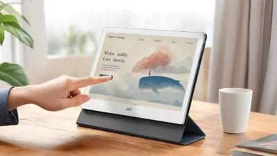 AOC 13T5S Color E Ink Portable Monitor Launches with 3K Kaleido 3 Display