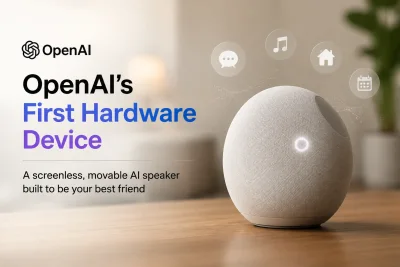 OpenAI's First Device Could Be a Screenless AI Speaker That Moves