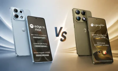 Motorola Edge 70 Max vs Signature: Snapdragon 8 Gen 5 Flagship Comparison