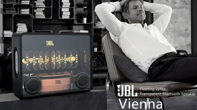 JBL Launches Vienna Floating Lyrics Speaker with 18.5-Inch Display and 100W Sound