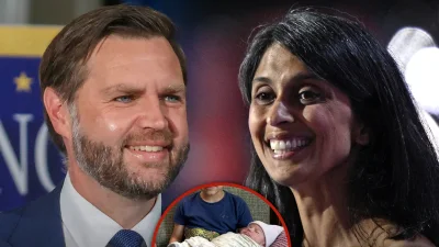 Trump Shares First Photo of J.D. Vance's Newborn Baby Alec