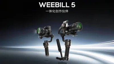 Zhiyun WEEBILL 5 Gimbal Launches with 3kg Payload and AI Tracking