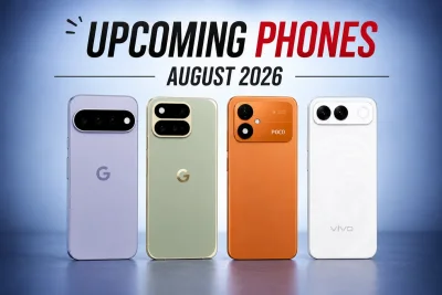 Top 5 Upcoming Smartphone Launches in August 2026