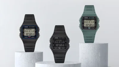 Casio launches three new retro-inspired F-B100W digital watches with smart features