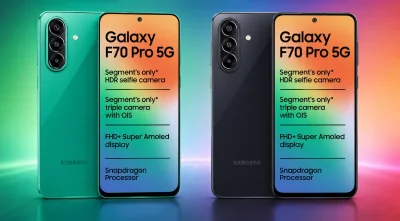 Samsung Galaxy F70 Pro 5G launched in India with HDR selfie camera, 6000mAh battery