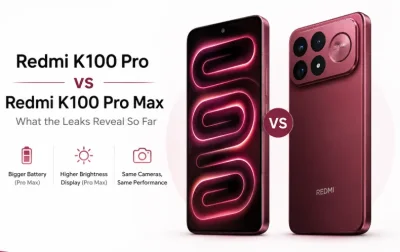 Redmi K100 Pro vs Pro Max: Leaks Reveal Small Hardware Gap