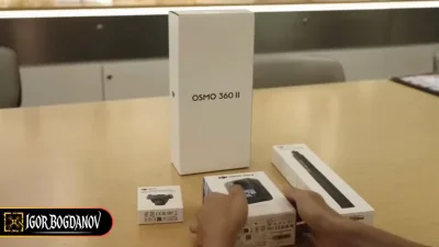 DJI Osmo 360 II Leaked Unboxing Video Reveals Larger Battery, Design