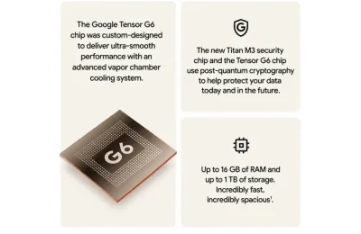 Google Pixel 11 series debuts with Tensor G6, 256GB base storage