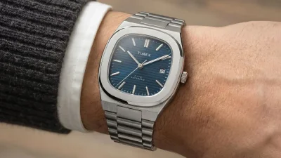 Timex revives 1983 design with three new Automatic E Line watches