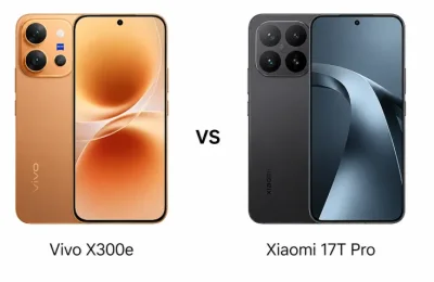 Vivo X300e vs Xiaomi 17T Pro: Battery, Camera, and Price Compared