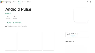 Android Pulse: Google's Hidden System App Appears on Play Store with Blank Icon