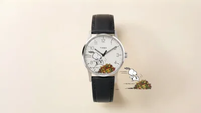 Timex unveils Snoopy-themed Waterbury Classic watch with autumn dial