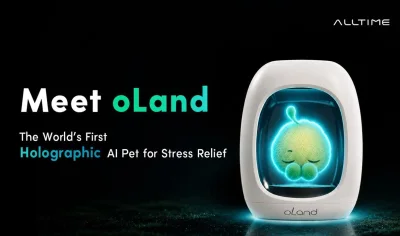 Meet oLand: The AI Holographic Pet That Brings Nature to Your Workspace