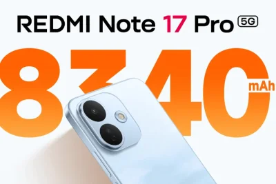 Redmi Note 17 Pro debuts with 8340mAh battery, Snapdragon 6s Gen 4