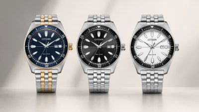 Citizen's New AW191 Eco-Drive Sports Watches: Three Steel Models, Solar Power