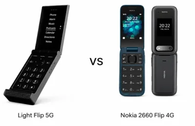 Light Flip 5G vs Nokia 2660 Flip 4G: Is the Premium Worth 5x the Price?