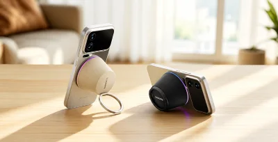 Xiaomi's New Magnetic Speaker Doubles as Phone Stand, Priced at $22