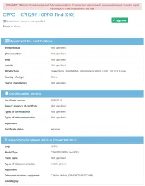 Oppo Find X10 and X10 Pro Max Appear in Global Certifications