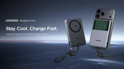 Ugreen MagFlow Pro Brings Liquid Cooling to Wireless Power Banks