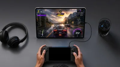 Xiaomi Pad 9 Pro Max's versatile display: secondary monitor via USB-C