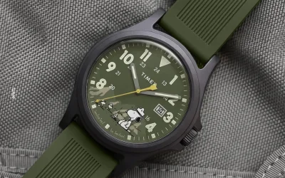 Timex Unveils Two Peanuts Expedition Acadia Watches with Snoopy and Woodstock