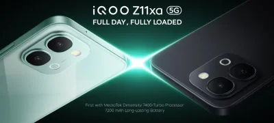 IQOO Z11xa 5G debuts in India with 7,200mAh battery and Dimensity 7400 Turbo