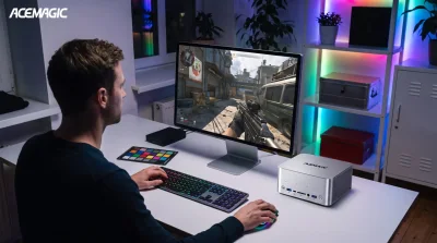 Acemagic F9A Mini PC with Ryzen AI Max+ Pro 495 debuts at IFA 2026