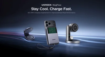 UGREEN MagFlow at IFA 2026: Liquid Cooling and TEC Tech for Qi2 25W Charging