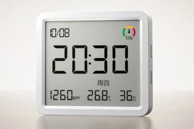 Xiaomi Mijia Thermometer 3 Pro Adds CO2 Detection and 3.6-Inch Display