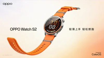 Oppo Watch S2: 8.9mm Slim Design and FatMax Mode Confirmed for September 22 Launch